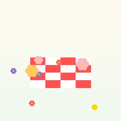 田园风格野餐垫 - 17c入口